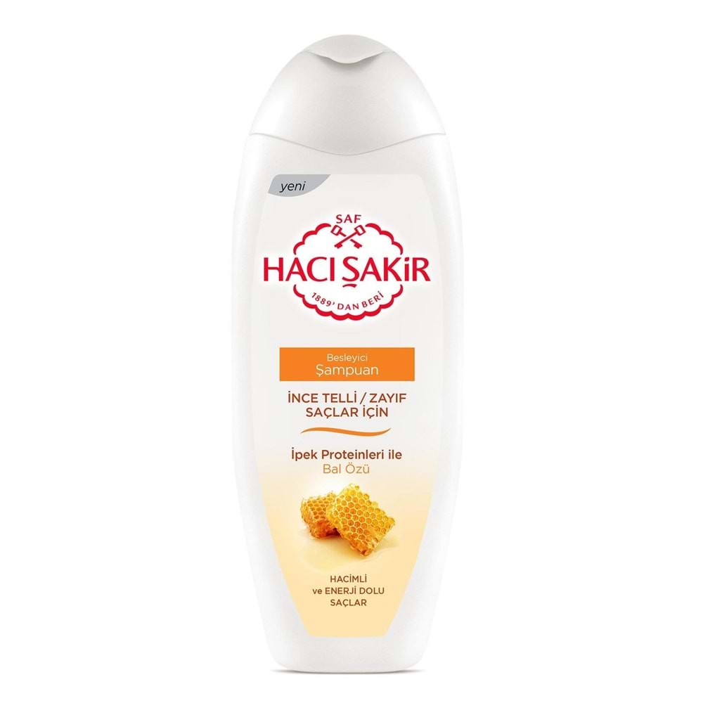 Hacı Şakir Şampuan 500 Ml Bal Özü