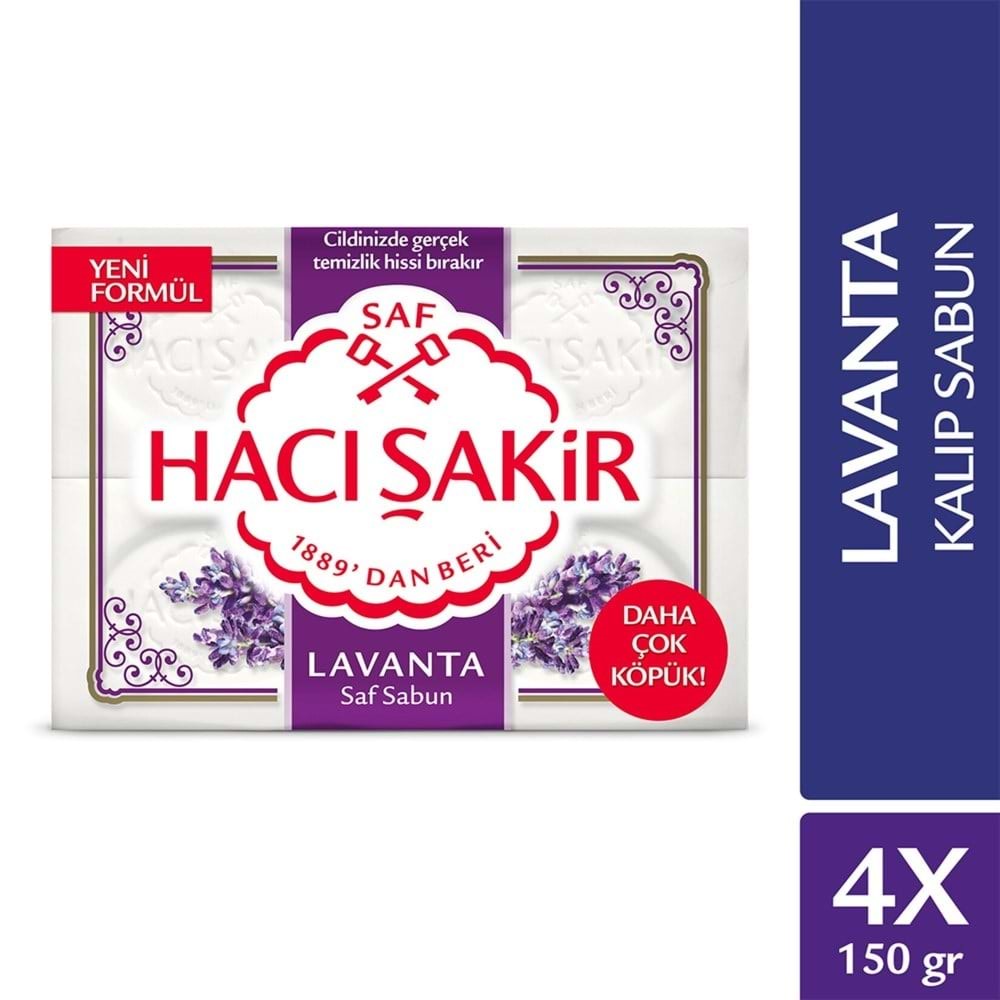 Hacı Şakir Sabun Lavanta 600 Gr