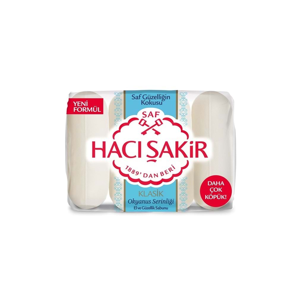 Hacı Şakir Klasik 4 Lü 280 Gr Okyanus Serinliği