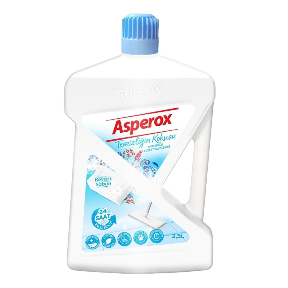 Asperox Yüzey Temizleyici Beyaz Sabun 2.5 Lt