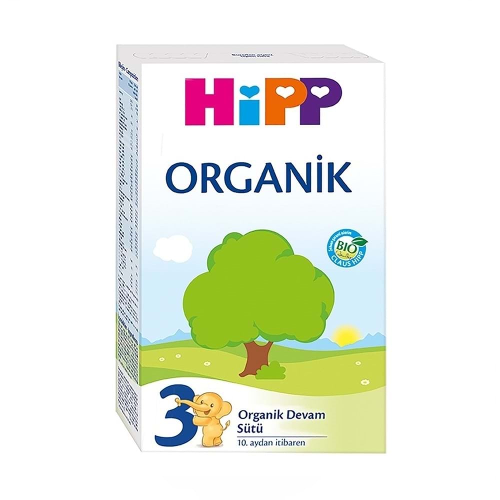 Hipp 3 Organik Devam Sütü 300 Gr