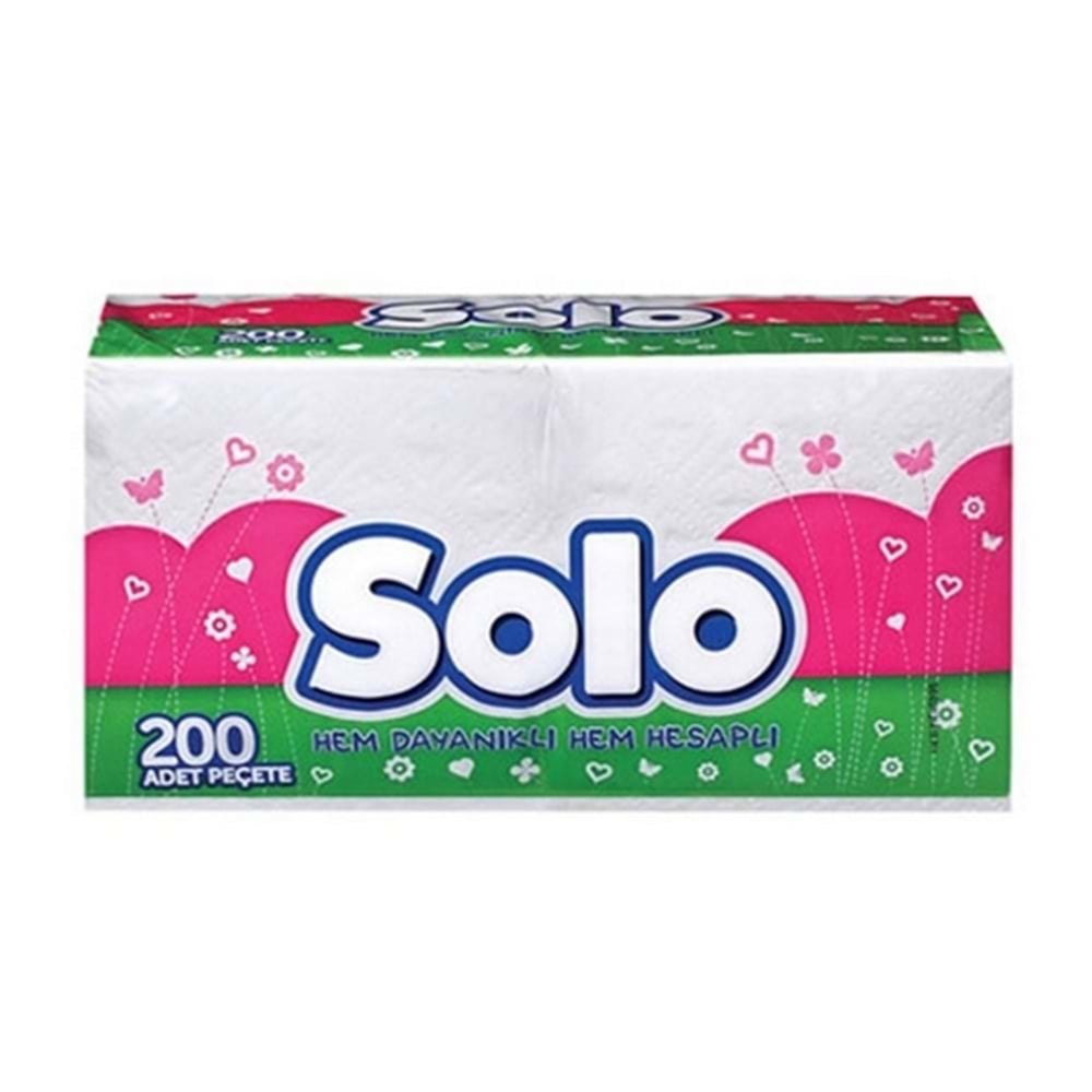 Solo Peçete 200 Lü