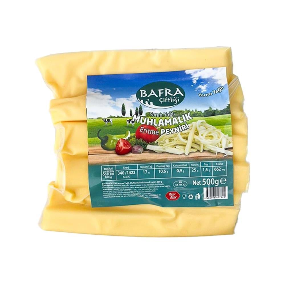 Bafra Çiftliği Kuymaklık Telli Peynir 500 Gr