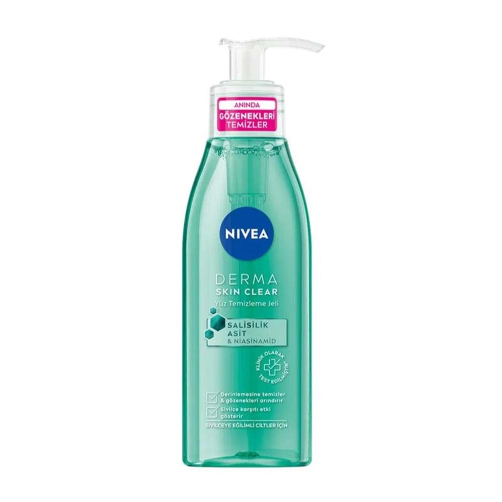 Nivea Yüz Temizleme Jeli Sivilceye Eğilimli Ciltler 150 Ml