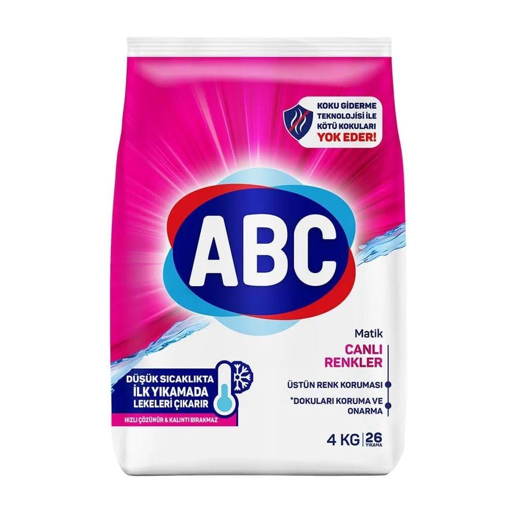 Abc Matik Canlı Renkler 4 Kg