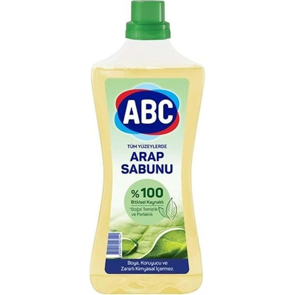 Abc Arap Sabunu %100 Bitkisel Kaynaklı 900 Ml