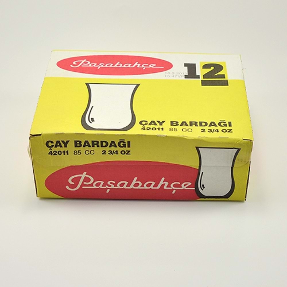 Paşabahçe 42011 12 Li Çay Bardak Seti