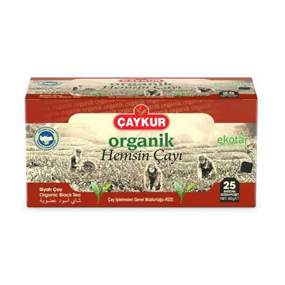 Çaykur Organik Hemşin Süz.Poş.50 Gr