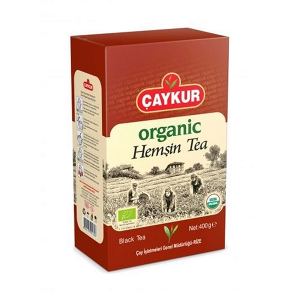 Çaykur Organik Hemşin Çayı 400 Gr Karton Kutu