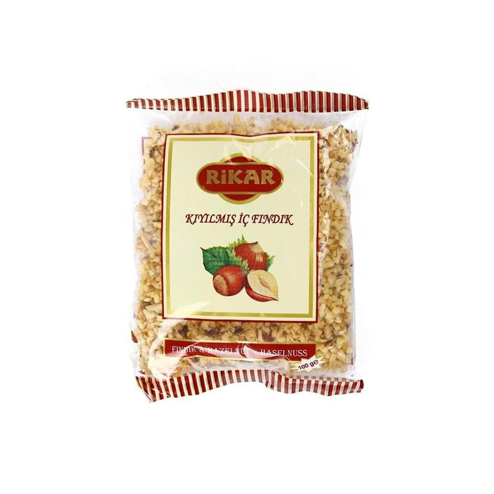 Rikar Kıyılmış Fındık 100 Gr