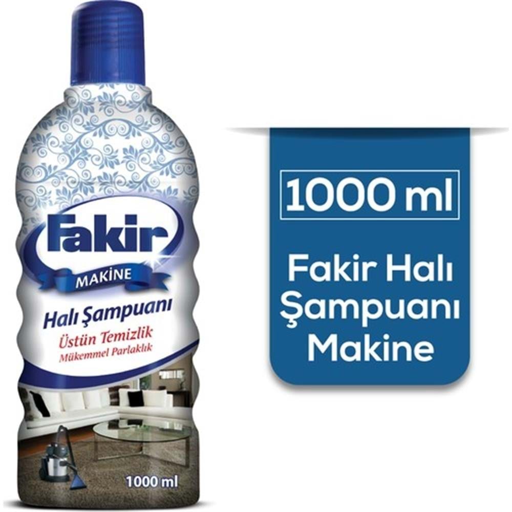 Fakir Halı Şampuanı 1 Lt Makine