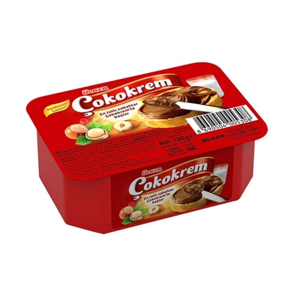 Ülker Çokokrem Çikolata 180 Gr