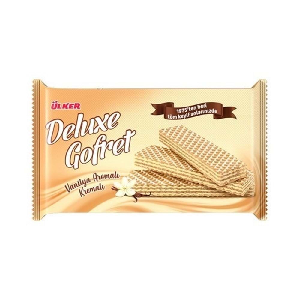 Ülker Deluxe Vanilyalı Gofret 220 Gr
