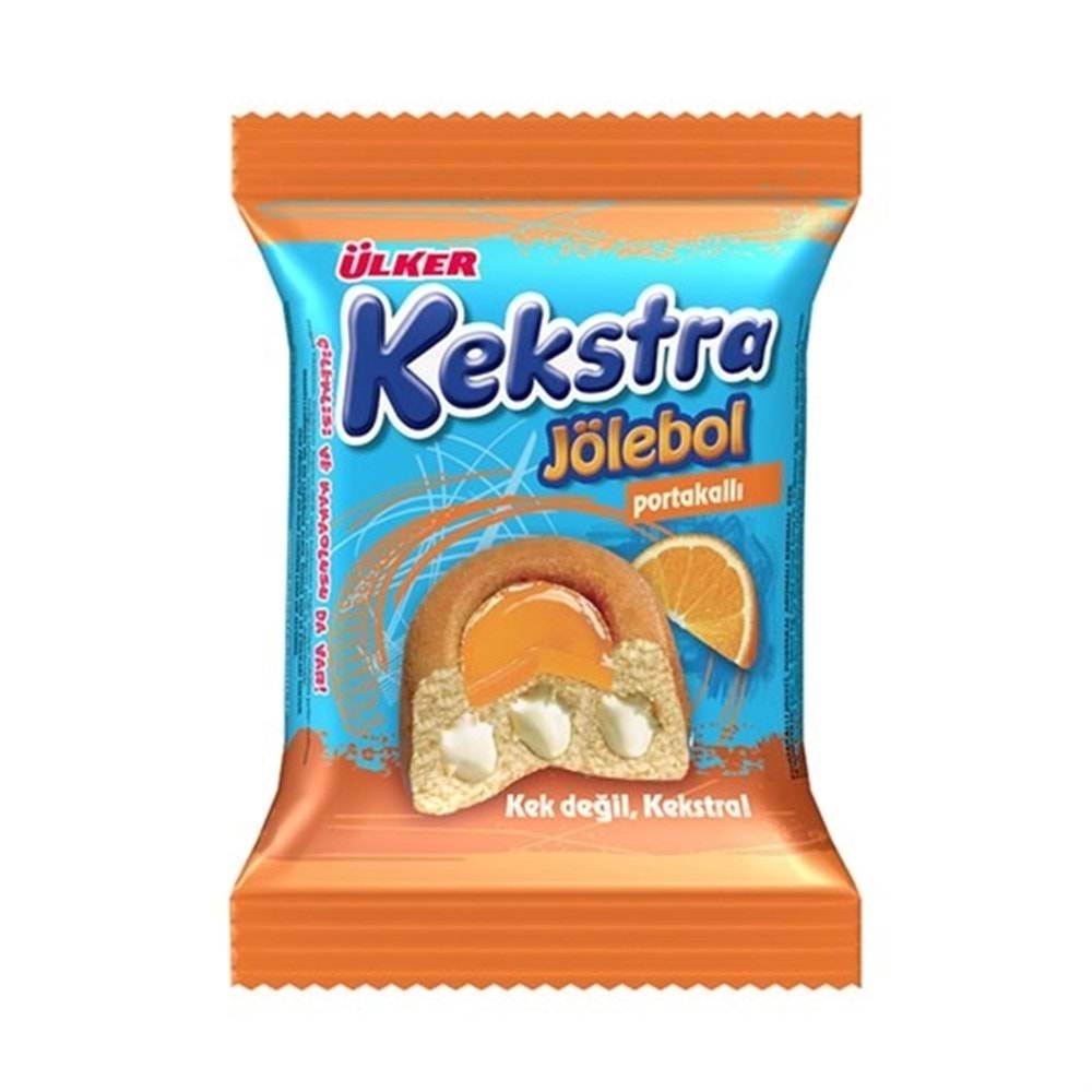 Ülker Kekstra Jölebol Portakallı Kek 40 Gr