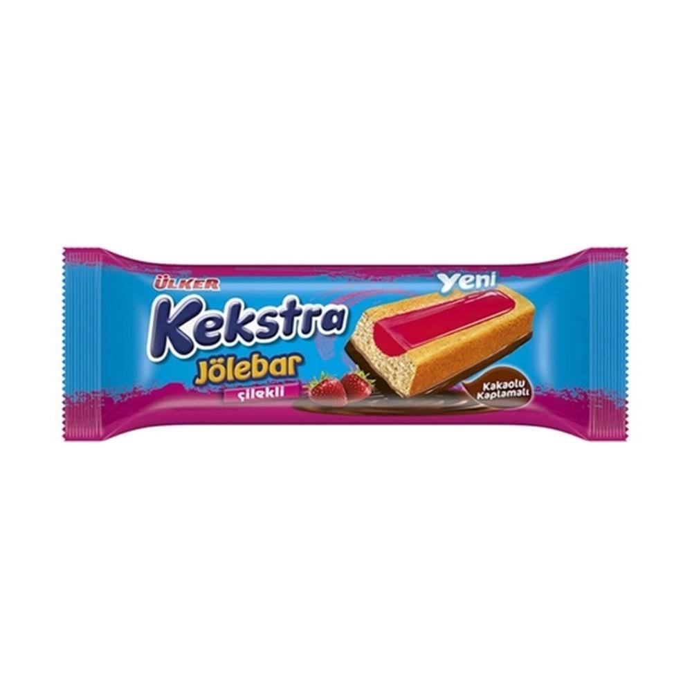 Ülker Kekstra Jölebol Çilekli Kek 40 Gr