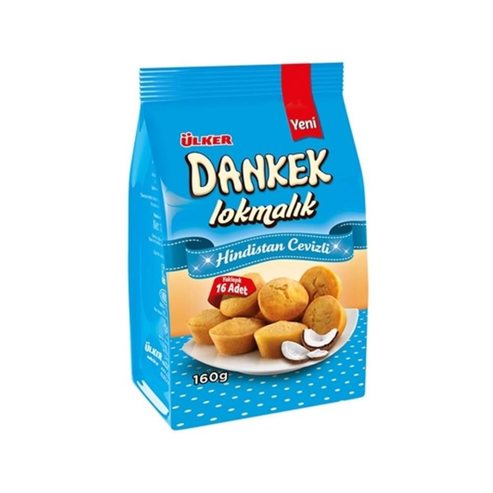 Ülker Dankek Lokmalık Hindistan Cevizli Kek 160 Gr