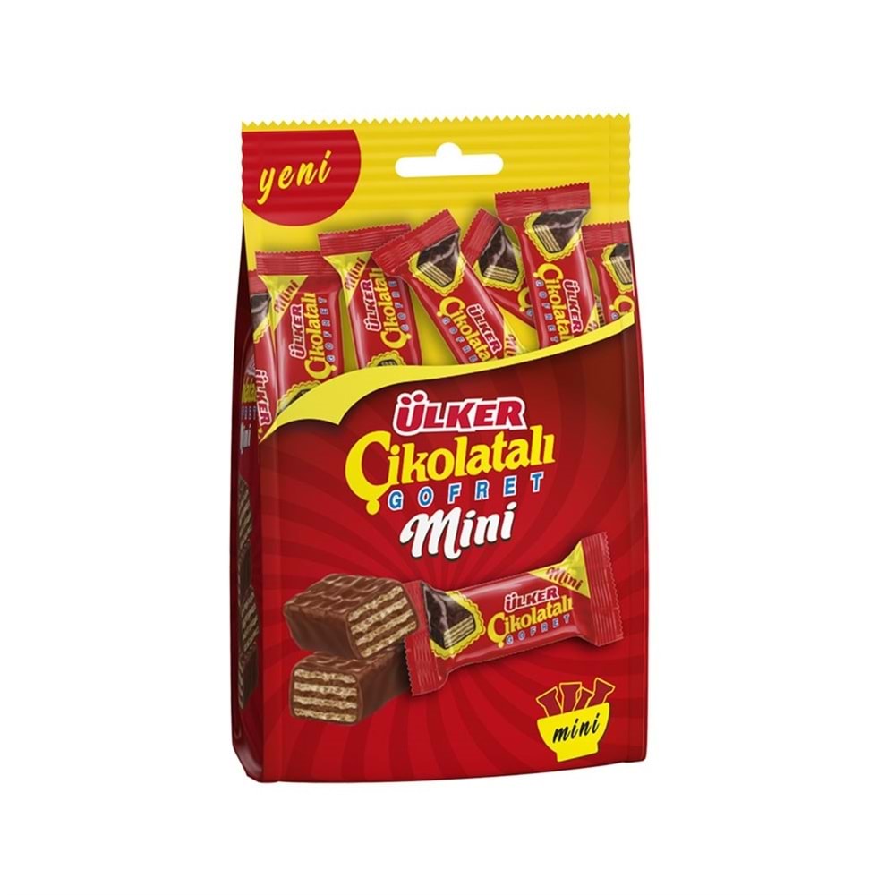 Ülker Mini Çikolatalı Gofret 82 Gr