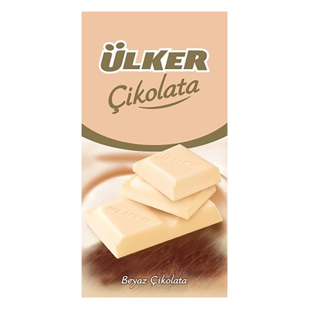 Ülker Tablet Beyaz Çikolata 70 Gr