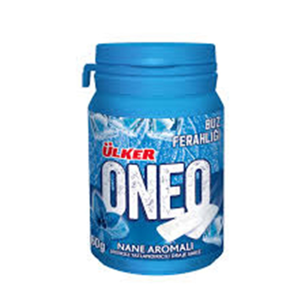 Ülker Oneo Nane Aromalı Bottle Draje Sakız 60 Gr Şişe