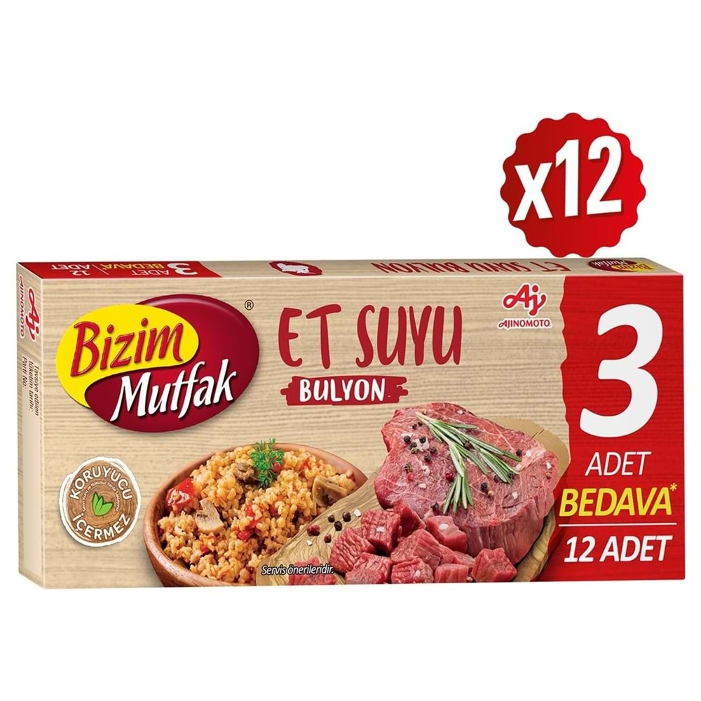 Ülker Bizim Bulyon Besi Et 120 Gr