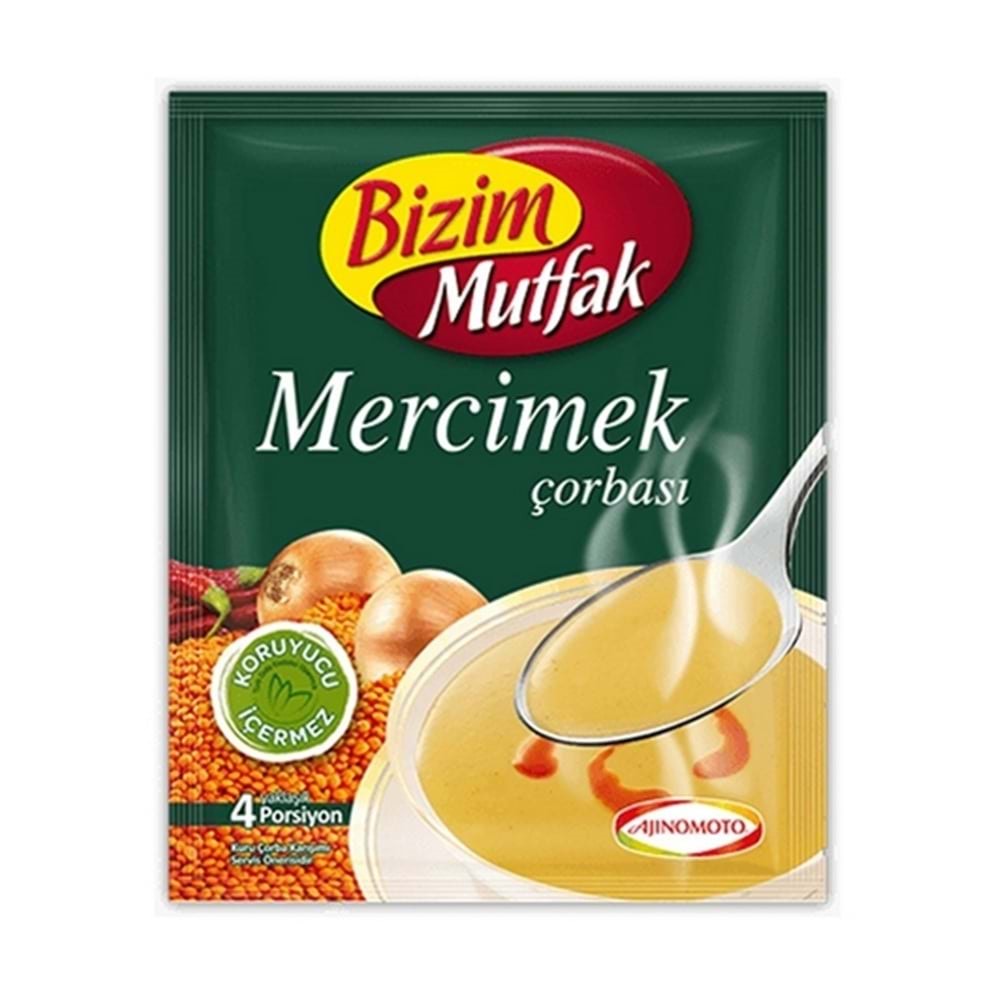 Ülker Bizim Çorba Mercimek 72 Gr