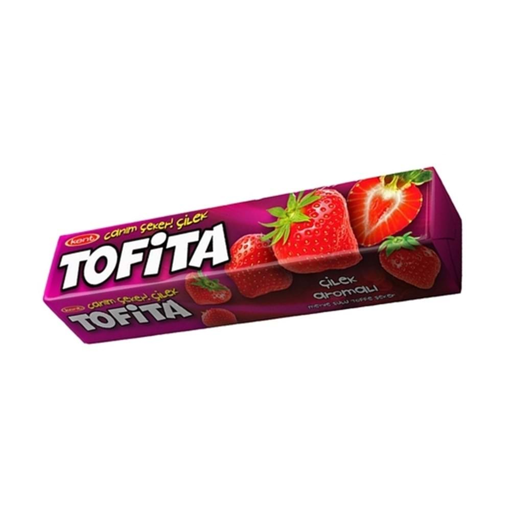 Kent Tofita Çilek Aromalı Şekerleme 47 Gr