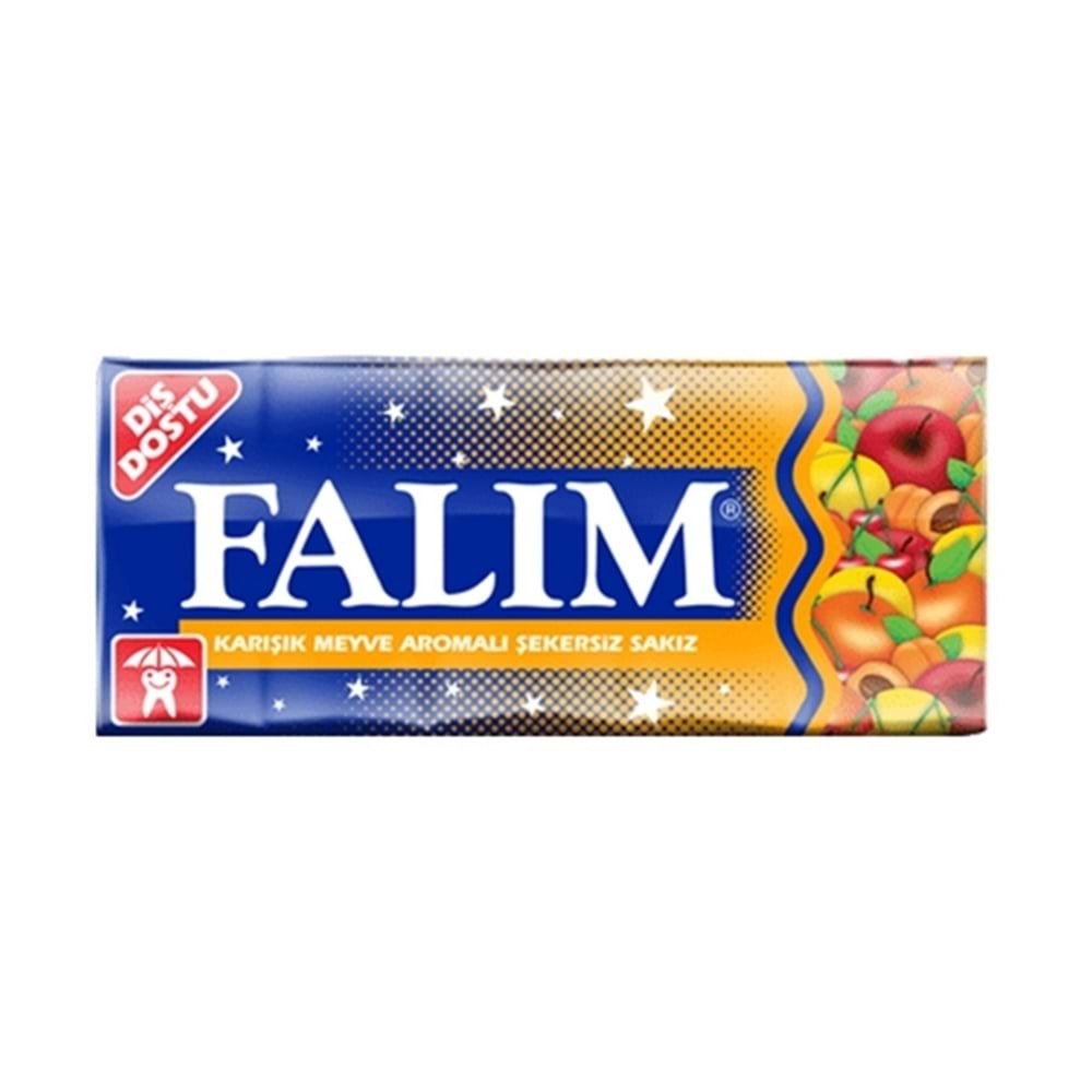 Falım Karışık Meyve Aromalı Sakız 7 Gr