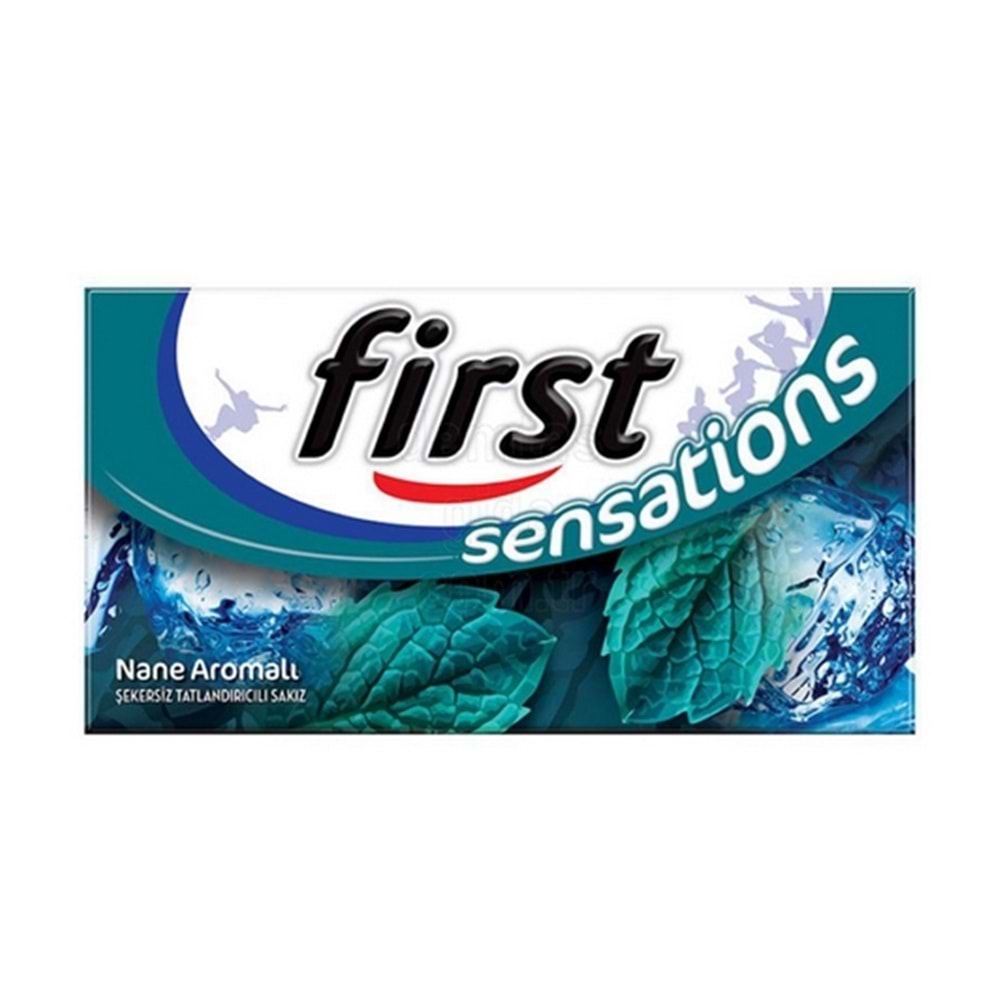 First Sensations Nane Aromalı Sakız 27 Gr