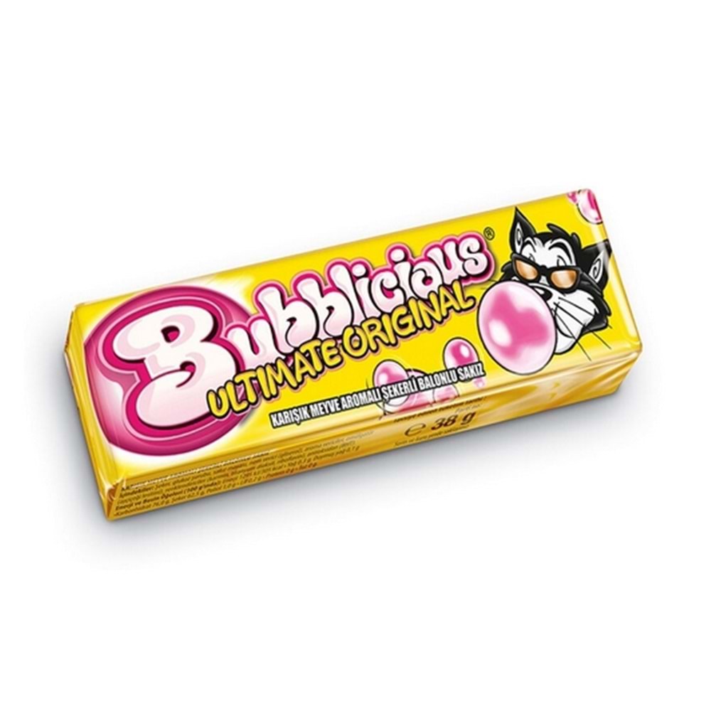 Bubblicious Karışık Meyveli Balonlu Sakız 38 Gr