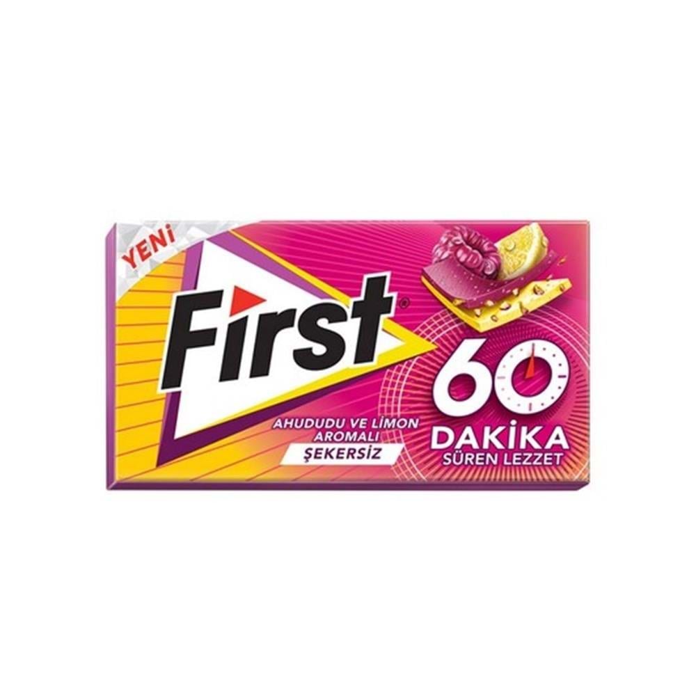 Kent First Sensations Ahududu & Limon Aromalı Sakız 60 Dk 27 Gr