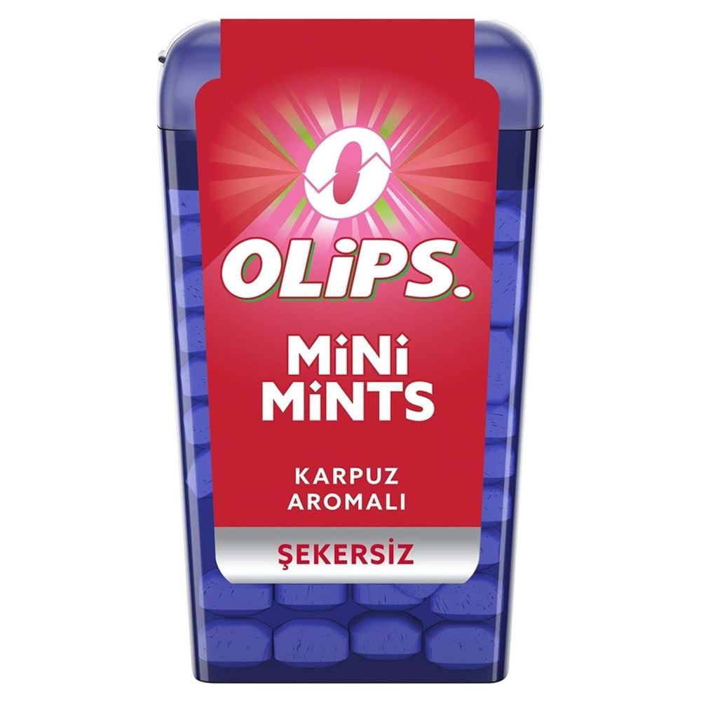 Kent Olips Mini Mints Karpuz Aromalı Şekerleme 12.5 Gr