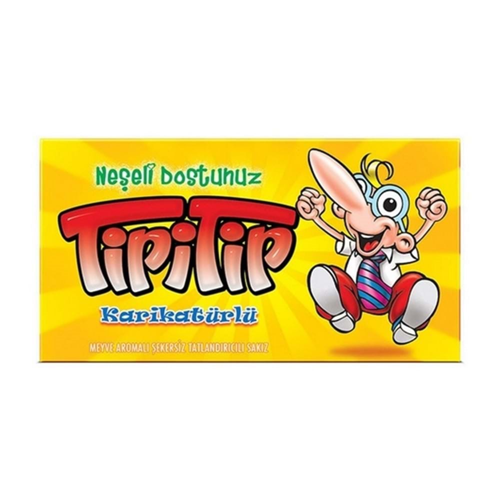 Tipitip Karışık Meyve Aromalı Şekersiz Sakız 27 Gr