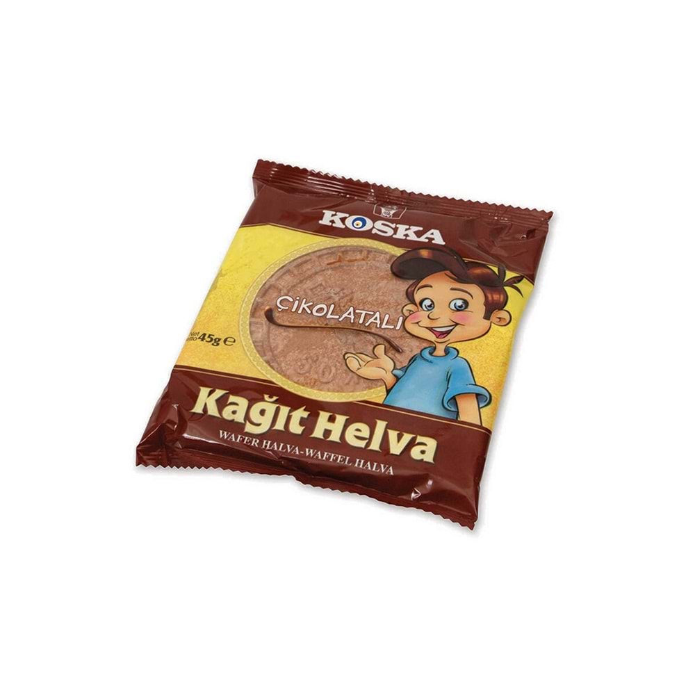 Koska Çikolatalı Kağıt Helva 45 Gr