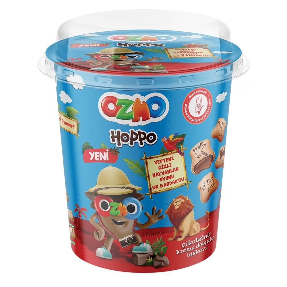 Şölen Ozmo Hoppo Çikolata Dolgulu Bisküvi 90 Gr