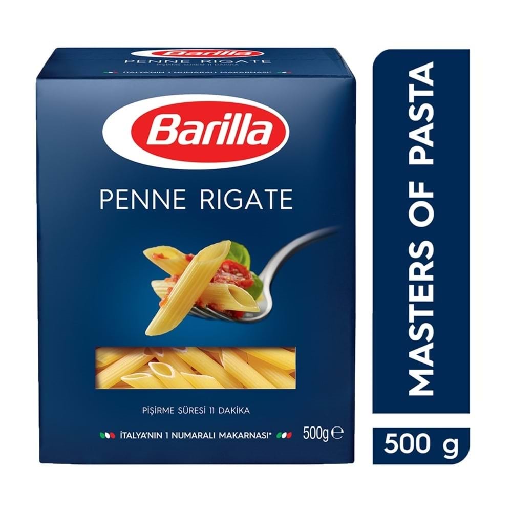 Barilla Kalem Makarna 500 Gr Kutu