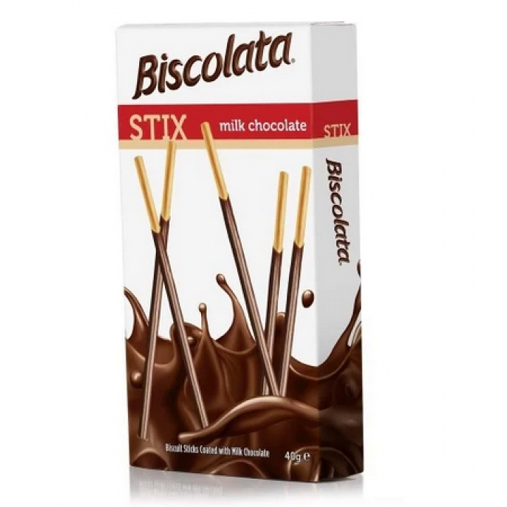 Şölen Biscolata Stix Sütlü Çikolata Kaplı Çubuk Bisküvi 27.5 Gr
