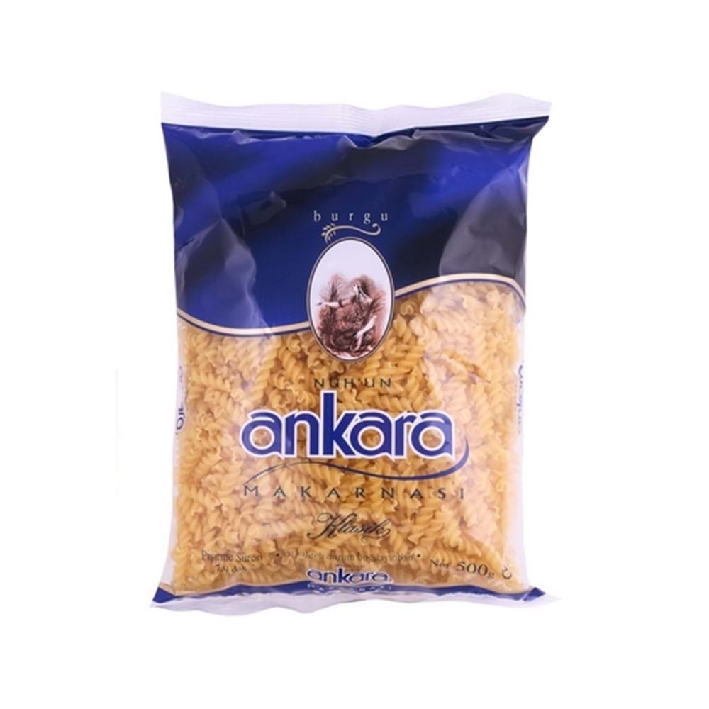 Nuhun Ankara Burgu Makarna 500 Gr