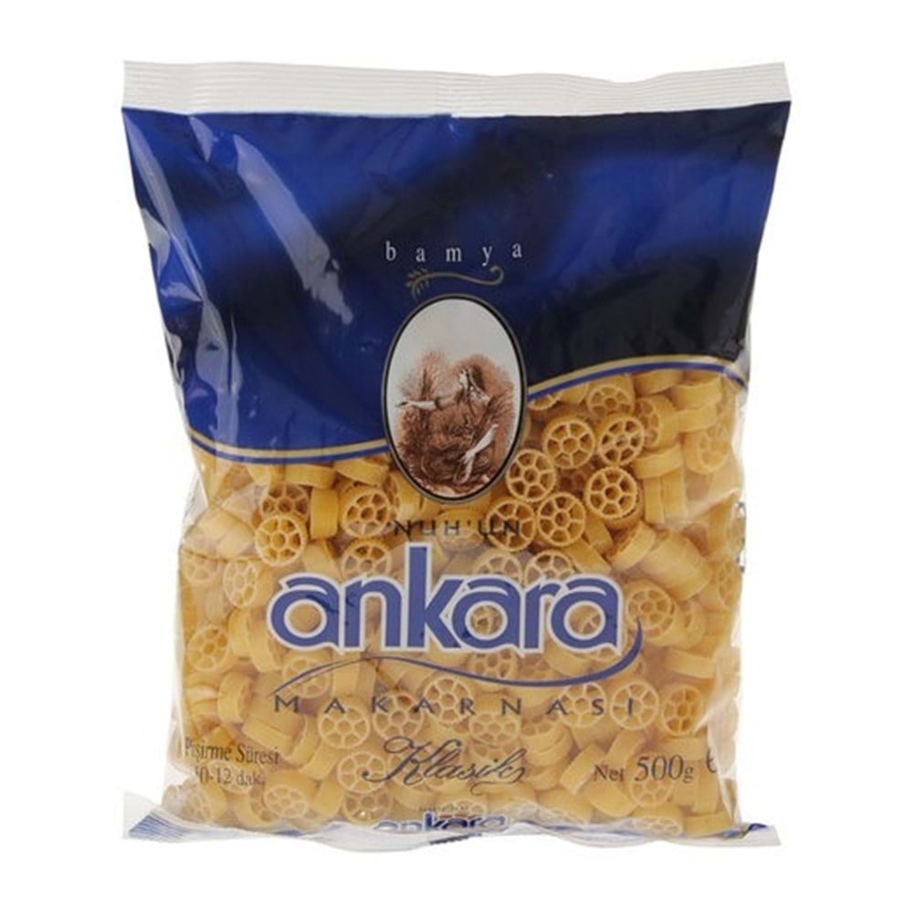 Nuhun Ankara Bamya Makarna 500 Gr