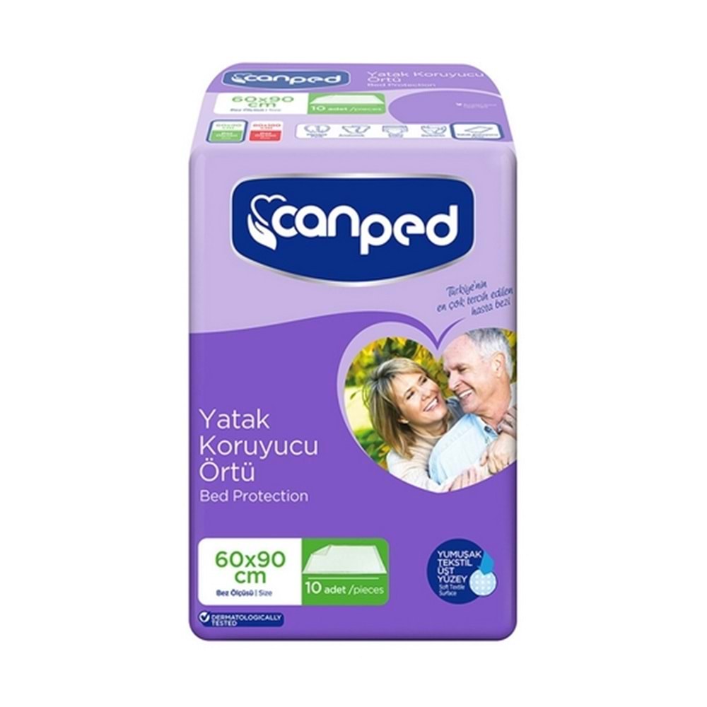 Canped Hasta Bakım Örtüsü 60X90 Cm