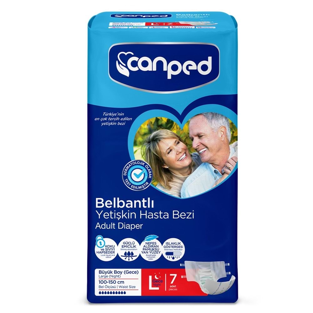 Canped Belbantlı Gece Büyük 7 Li