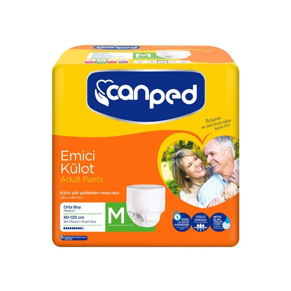 Canped Emici Külot Hasta Bezi Orta(Medium)9 Adet