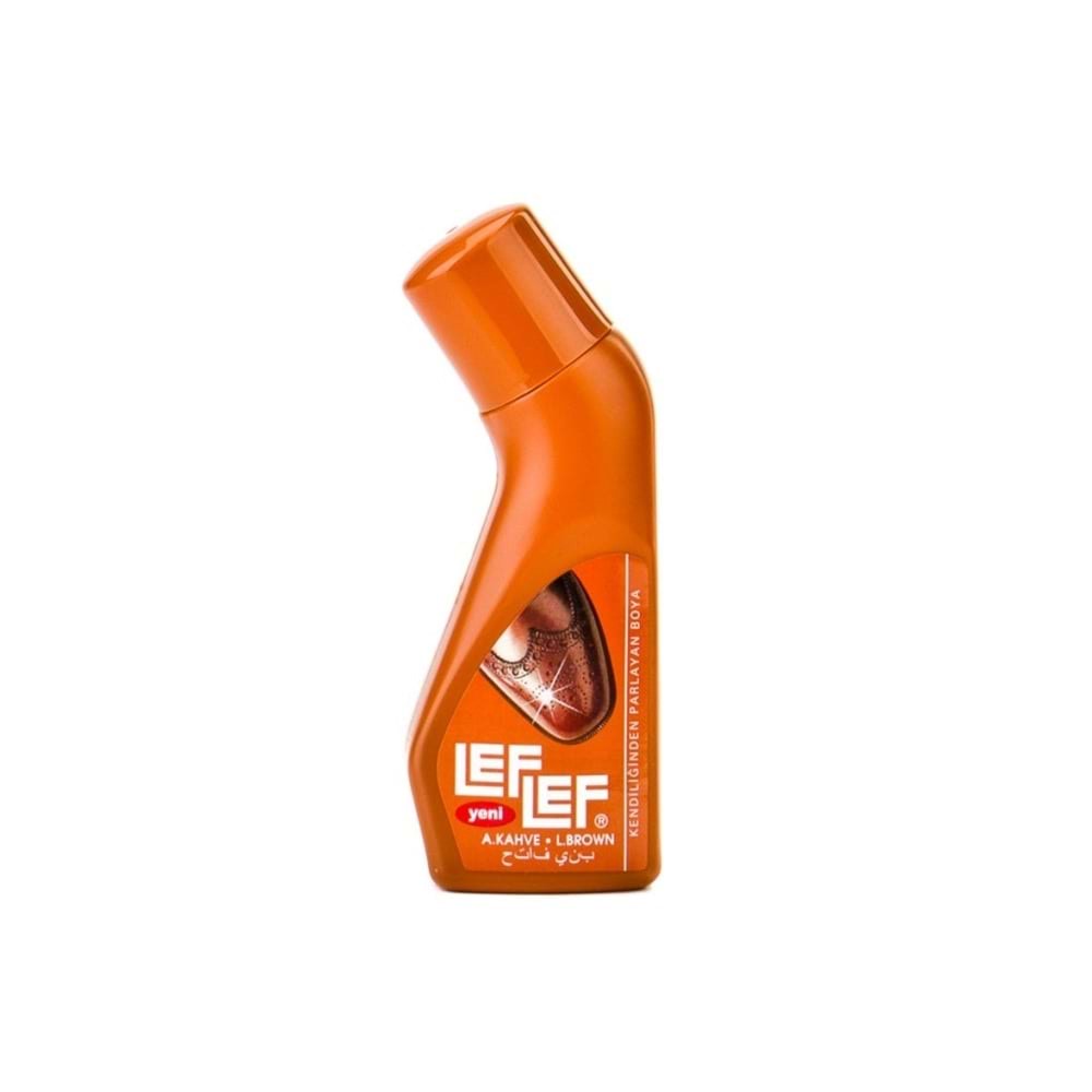 Leflef Likit Ayakkabı Boyası Kahve 75 Ml