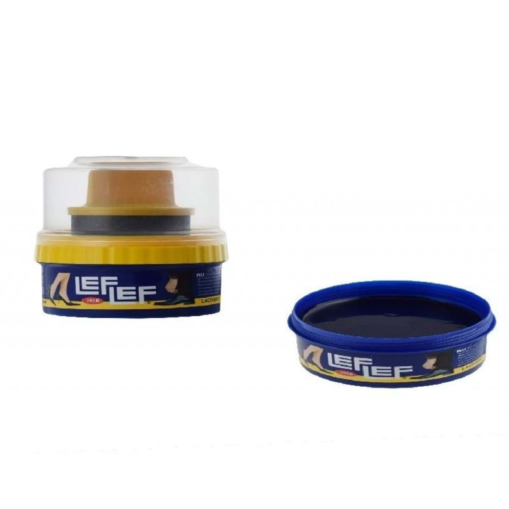 Leflef Krem Ayakkabı Boyası Süngerli Lacivert 60 Ml
