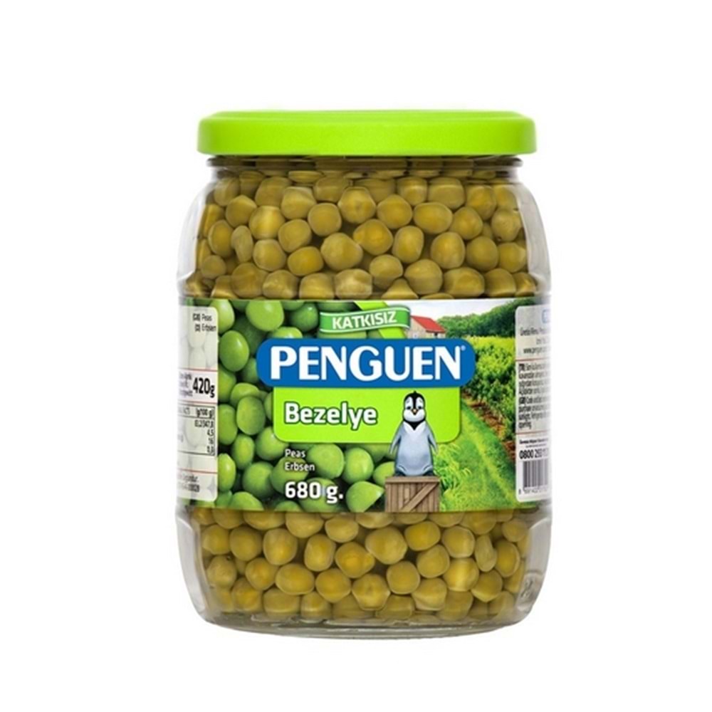 Penguen Bezelye 680 Gr Cam