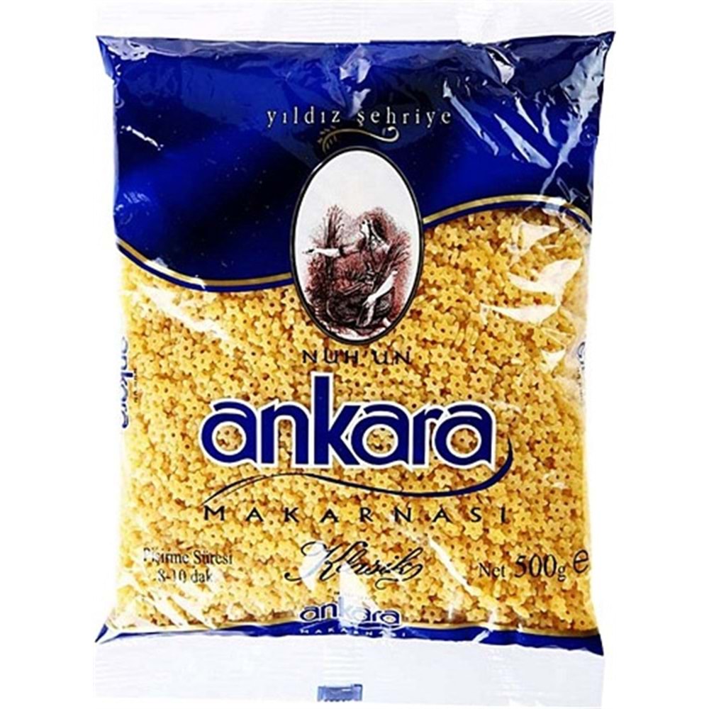 Nuhun Ankara Yıldız Şehriye Makarna 500 Gr