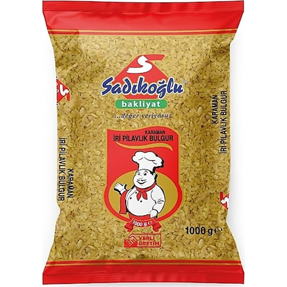 Sadıkoğlu İri Pilavlık Bulgur 1 Kg