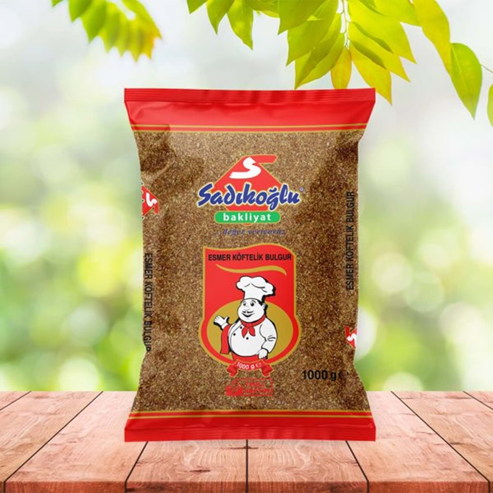 Sadıkoğlu Esmer Köftelik Bulgur 1 Kg