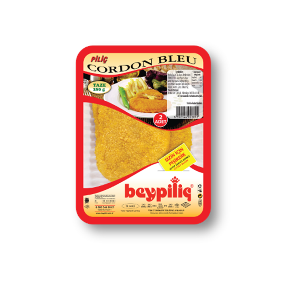 Beypiliç Map Tabaklı Piliç Cordonbleu 295 Gr