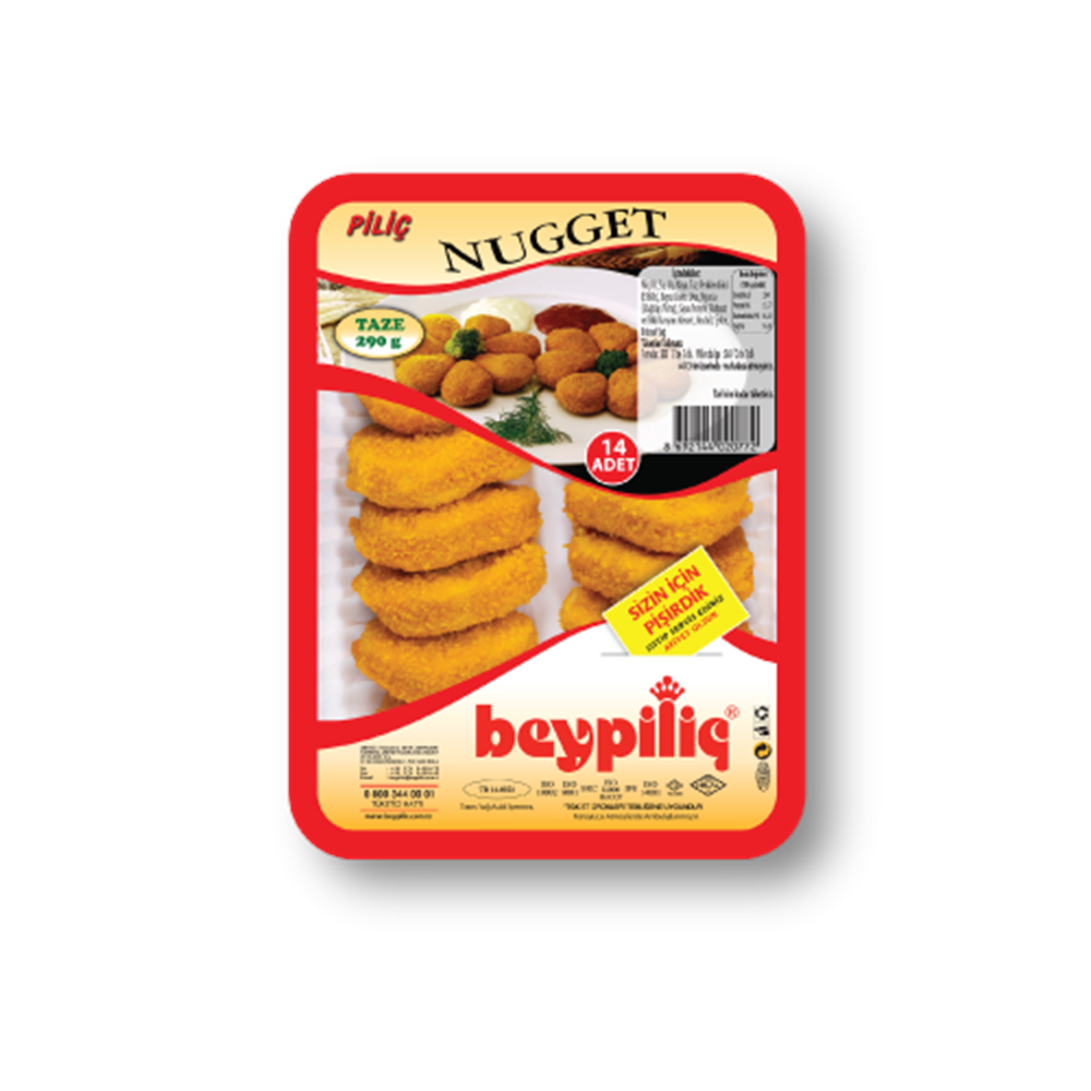 Beypiliç Map Tabaklı Piliç Nugget 360 Gr