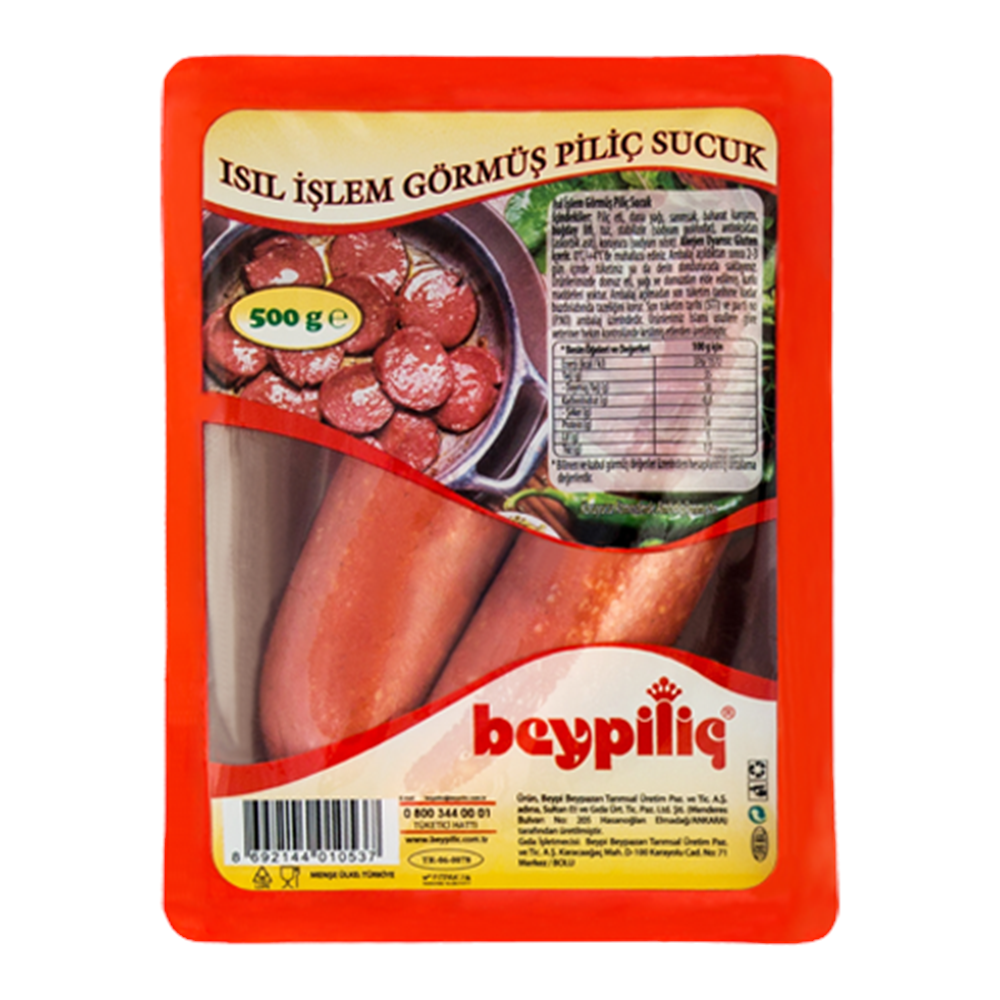 Beypiliç Piliç Parmak Sucuk 500 Gr